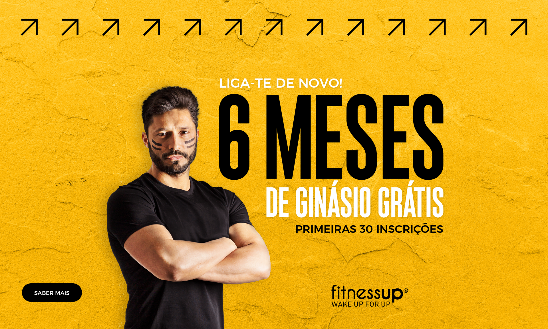 TU PODES! 6 MESES DE GINÁSIO GRÁTIS - Ginásios Perto de Ti